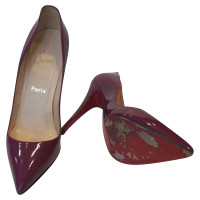 Christian Louboutin Pigalle in Pelle in Fucsia
