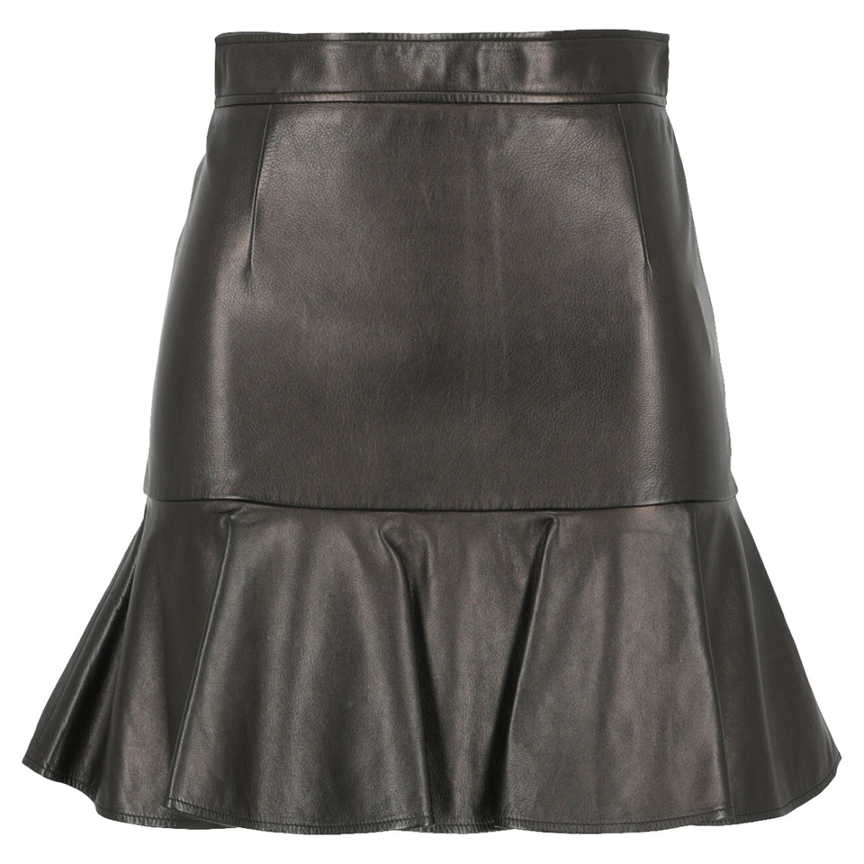 Givenchy Skirt Leather in Black