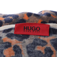 Hugo Boss Maglione con motivo leopardo