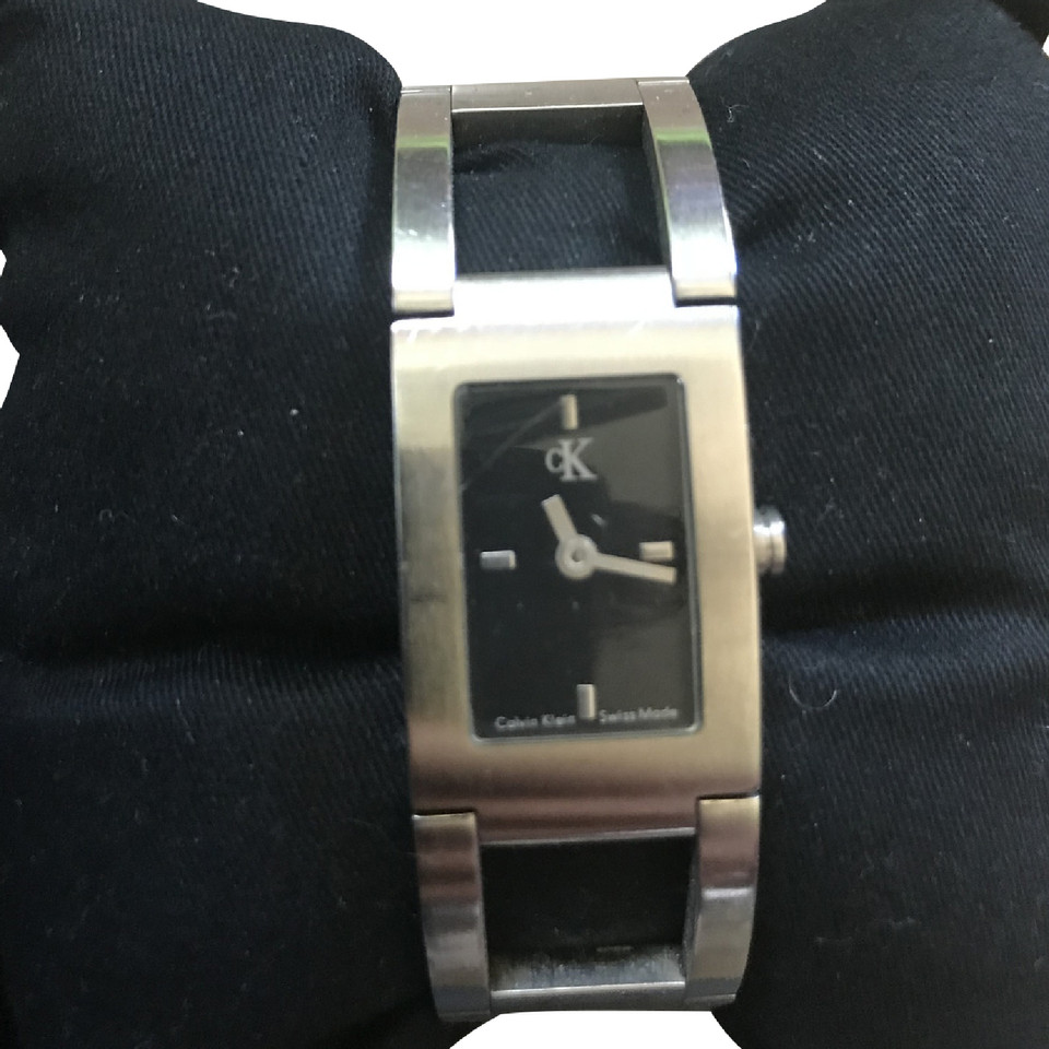 Calvin Klein Armbanduhr aus Stahl in Silbern