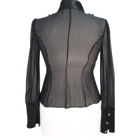 Karen Millen Zijden blouse in zwart