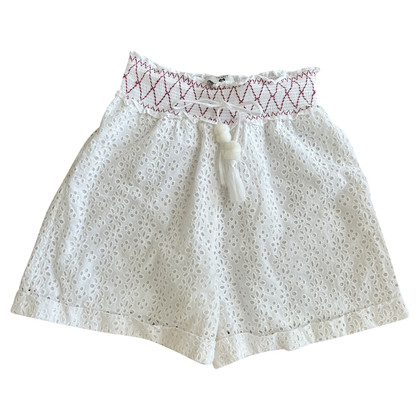 Twin Set Simona Barbieri Shorts aus Baumwolle in Weiß
