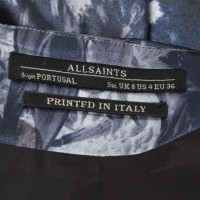 All Saints skirt with print