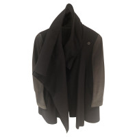 All Saints Jacket/Coat Wool in Black