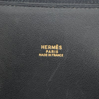 Hermès Bolide 35 aus Leder in Schwarz