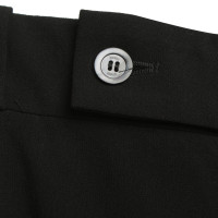 Gucci pantalon plissé en noir