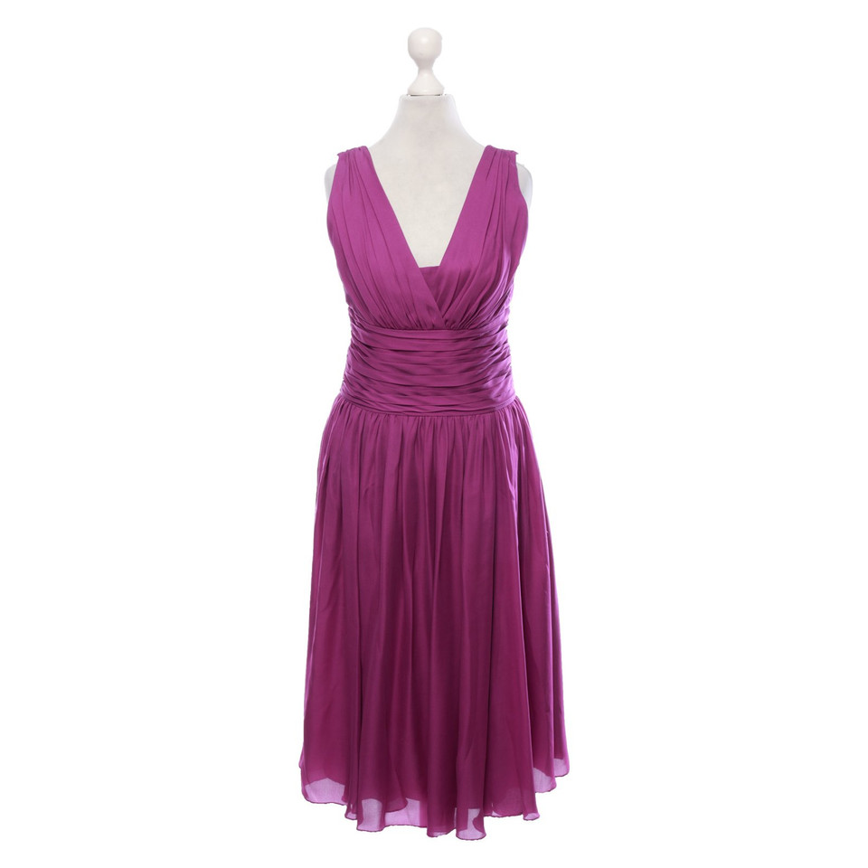 Laurèl Dress Silk in Violet