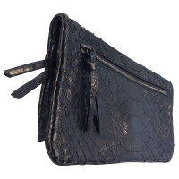 Givenchy Pelle clutch Python