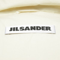 Jil Sander Giacca/Cappotto in Cotone in Crema
