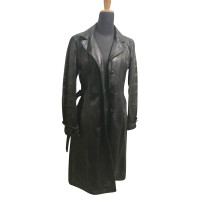 Pinko leather coat