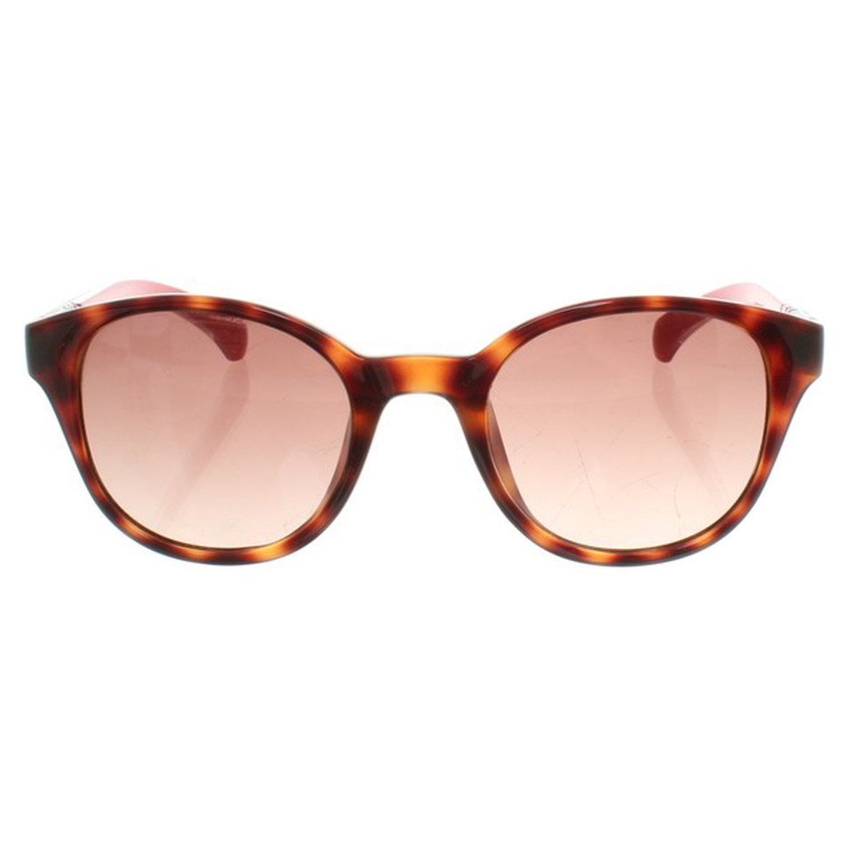 Calvin Klein lunettes de soleil écaille de tortue