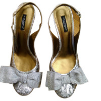 Dolce & Gabbana DOLCE & GABBANA silver colored sandal