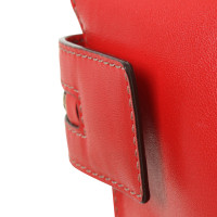 Victoria Beckham clutch in red