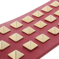 Valentino Garavani Bracelet/Wristband Leather in Red