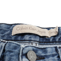 Calvin Klein Shorts aus Baumwolle in Blau