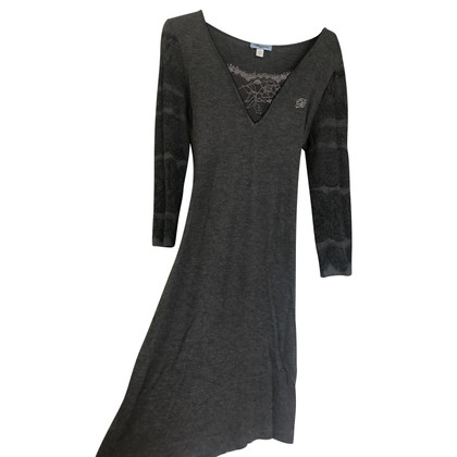Blumarine Kleid aus Viskose in Grau