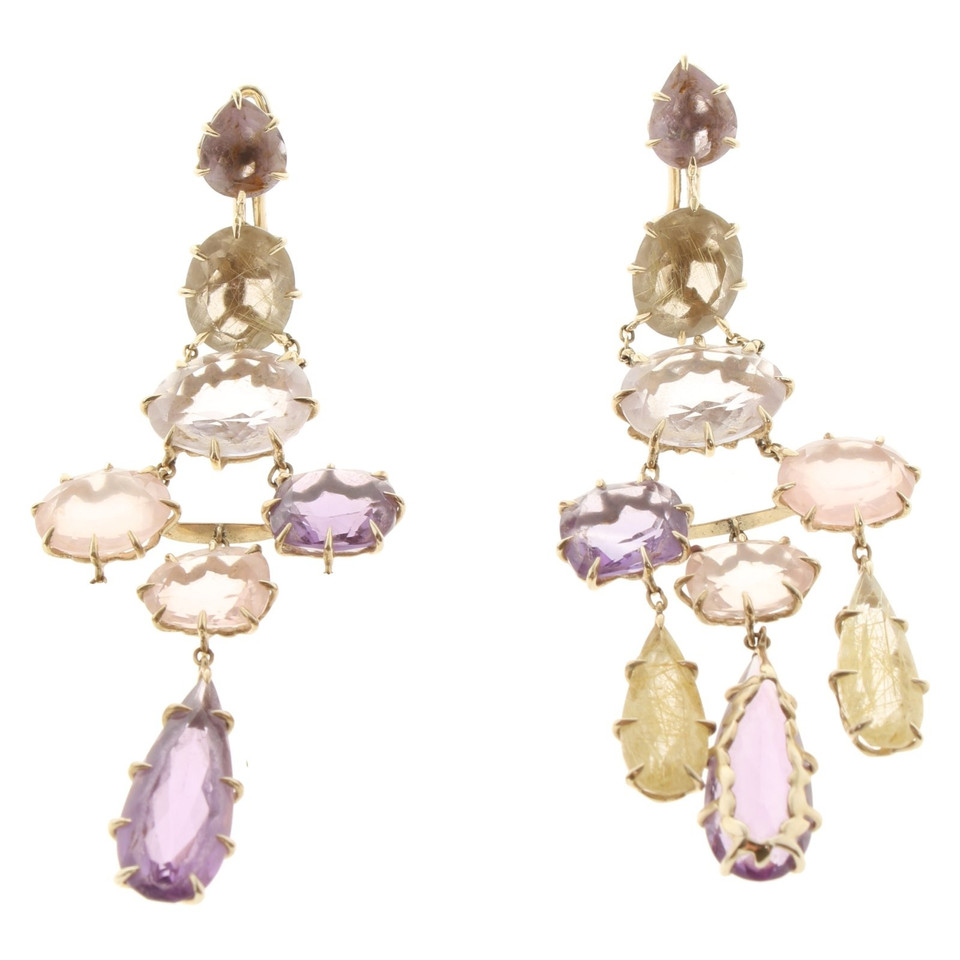 H. Stern Earrings with gemstones