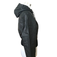 Lauren Scott Leather jacket with hood