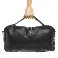 Maison Martin Margiela Handbag Leather in Black