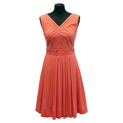 Blumarine Kleid aus Baumwolle in Rot