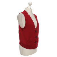 J Park Cashmere vest in red