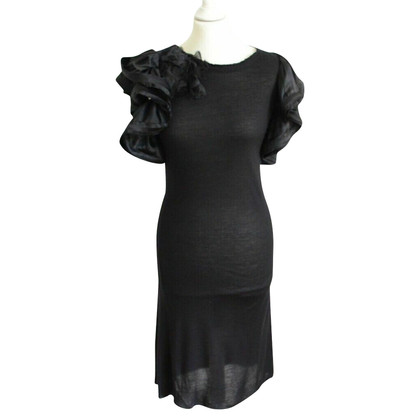 Lanvin Dress Silk in Black