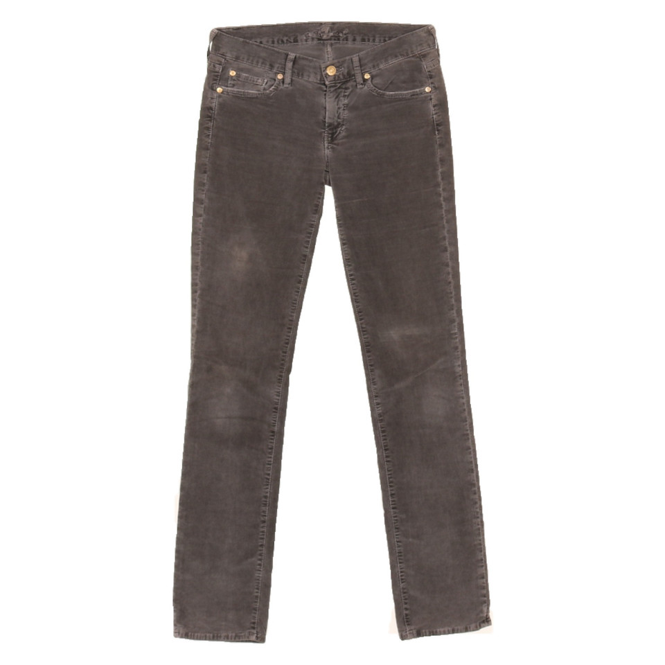 7 For All Mankind Broeken Katoen in Taupe