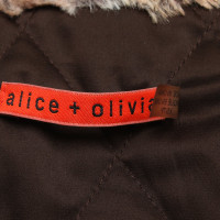 Alice + Olivia Fauxbont jacket