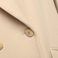 Aigner Jacket/Coat Wool in Beige