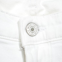 7 For All Mankind Jeans in Cotone in Bianco