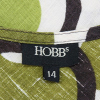 Hobbs abito di lino con motivo