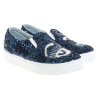 Chiara Ferragni Slipper con finiture in paillettes