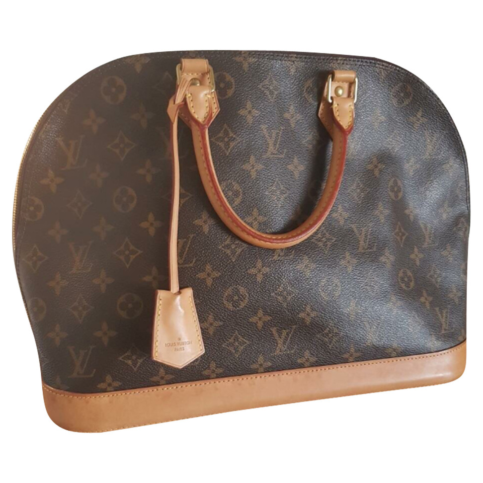 Louis Vuitton Alma en Cuir en Marron