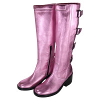 A. F. Vandevorst Boots Leather in Pink