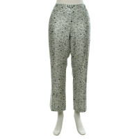 Tory Burch trousers with a floral pattern