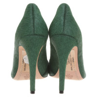 Alice + Olivia Pumps/Peeptoes Leather in Green