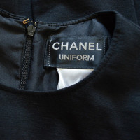 Chanel Tailliertes Kleid in Schwarz