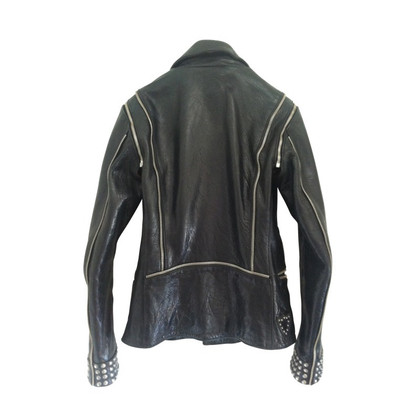 Htc Los Angeles Leather jacket with studs