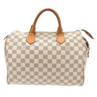 Louis Vuitton Speedy 30 Leer in Wit