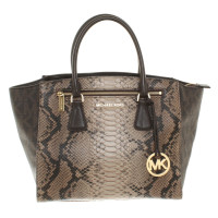 Michael Kors Umhängetasche mit Reptilprägung