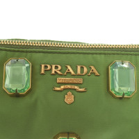 Prada clutch with jewelry