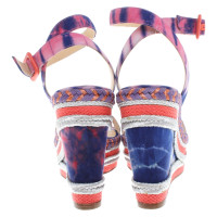 Christian Louboutin Sandalen met sleehak