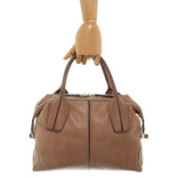 Tod's Handbag Leather in Taupe