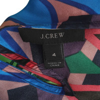 J. Crew Seidentop & Shorts mit Print