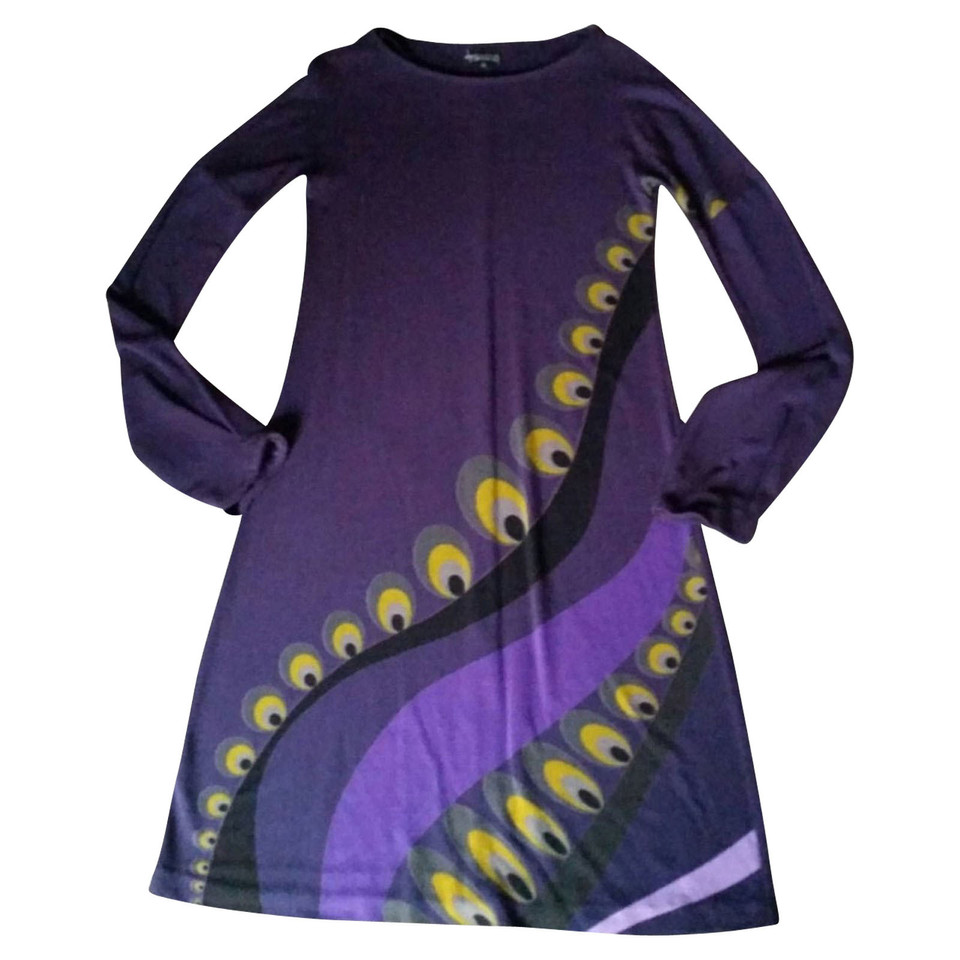Maliparmi Kleid aus Viskose in Violett