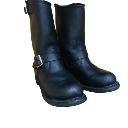 Karen Walker Ankle boots Leather in Black