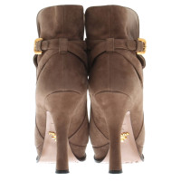Prada Ankle boots in a delicate brown