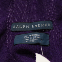 Ralph Lauren Sciarpa in Cashmere in Viola