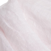 Bruno Manetti sciarpa rosa di lino