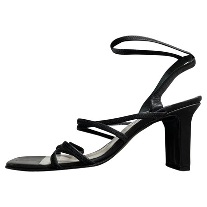 Sandro Sandals Leather in Black
